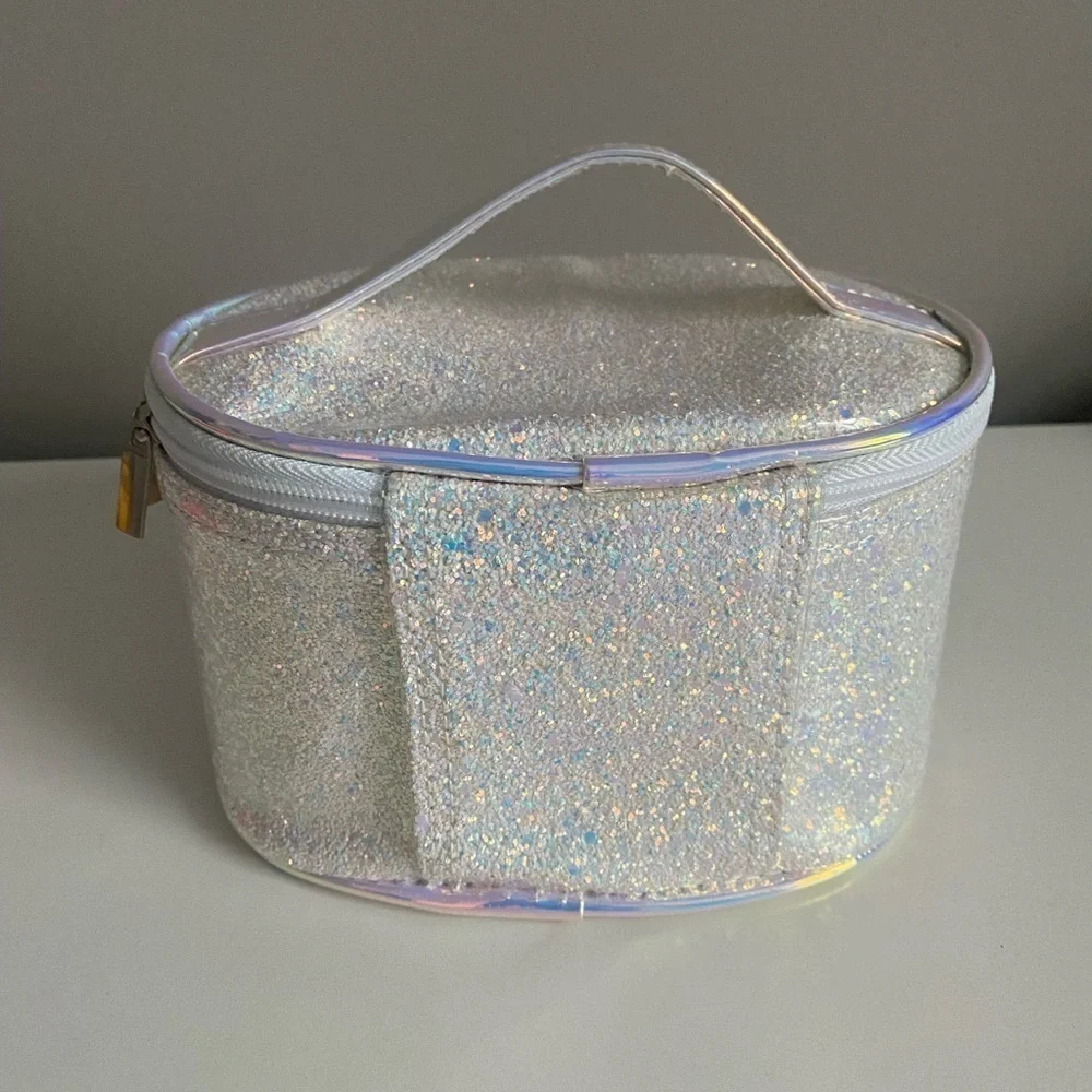 Glitter Makeup Train Case
